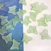 Horquilla de flor de pétalos de vidrio checo imitación Houxiu 12*15 mariposa perforada horquilla antigua accesorios para madre material DIY