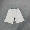 Pantalones Cortos Deportivos Casuales de Malla con Cordón y Estampado de Logo Francés Clásico Pintado a Mano Alcatraz