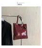Moda Nueva Primavera y Verano 2024 Bolso de Hombro de Seis Compartimentos Bolso Plegable Geométrico de Diamantes Bolso Tote Portátil Rombo Versátil
