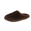 Sapatos quentinhos de sola baixa peludos femininos, novidade 2026 outono e inverno para uso externo, slip-on, preguiçosos, bico fechado, pantufas de algodão
