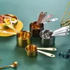 Olla para Salsa de Bistec de Acero Inoxidable 304 Taza para Salsa de Comida Occidental Mini Olla para Derretir Mantequilla Tazón para Sumergir Restaurante Comercial