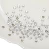 Net Celebrite Shi Yue Fideos Uña de Fondo Puntiagudo Broca Nueva Super Brillante Redonda Multicorte Cristal Apilado Broca Decoración de Uñas de Relleno