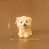 Figuritas de perro en miniatura, adorables y realistas - una decoración creativa y encantadora de caja sorpresa, perfectas como accesorios para coches, escritorios o como adornos en miniatura