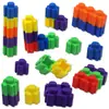 Bloques de Construcción Transfronterizos Ensamblaje de Partículas Pequeñas Educación Temprana Niños y Niñas Rompecabezas Educativo DIY Juguete Tridimensional Bloques de Construcción Venta al por Mayor
