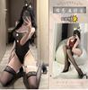 Lingerie Floral Sexy, Sexy Bunny Girl, Não Precisa Tirar, Uniforme Feminino para Seios Pequenos, Role Play de Tentação, Entrega no Atacado de Paixão