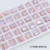Dongzhou Cristal K9 Puntiagudo Accesorios de Joyería DIY Pequeño Caramelo de Roca Taladro Decorativo Sonido de Sacudida Explosiones Taladro de Uñas Colorido