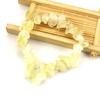 Cristal Natural Grava Colorida Irregular DIY Hecho a Mano Elástico Pulsera de Cuentas Cadena Simple para Mujer