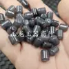 Cuentas de Jade en Forma de Barril Color Gris Ahumado, Cuentas Tubulares Rectas de Piedra de Cuarzo Morado, Cuentas para Accesorios de Joyería DIY