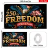 Bandeira Comemorativa Personalizada Transfronteiriça Americana Mais Vendida do 250º Aniversário dos Estados Unidos 1776-2026 Declaração de Independência