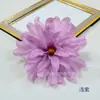 Flor de Orquídea Roxa Decoração de Casa Flor Artificial Mesa de Centro Armário de TV Display Flor de Seda Pacote de Material para Arranjo de Flores de Casamento com Flores