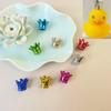 Não. 8 Acessórios de Plástico de Pato Material DIY Chapéu Balanço Cadeira de Balanço Boia Skate Decoração de Brinquedo