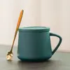Taza de Café para Oficina Taza de Cerámica para Agua Regalo Personalizado Hecho a Medida Grabar Logo Artículo Predeterminado Estilo Japonés Compañero de Clase