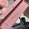 Aretes de diamantes con diseño original, exquisitos y geniales, con cadena de clavícula ajustable en forma de estrella súper brillante de camelia para mujer