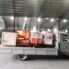 Barril Mezclador de Cemento Vertical Mezclador Doble de Mortero 350L Máquina Pequeña para Pulpa de Mortero Mezcladora de Concreto