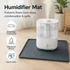 Tapete Umidificador de Silicone Impermeável Captador de Água Antiderrapante à Prova de Umidade Tapete de Proteção para Desktop Base para Pequenos Eletrodomésticos Domésticos Fabricante Atacado