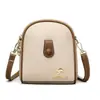 Bolso Pequeño de Cuero Genuino para Teléfono Móvil para Mujer 2025 Nuevo Bolso de Cuero Suave para Monedas Bolso para Madre de Mediana Edad Bolso de Hombro Único Cruzado de Cuerpo de Moda