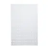 Estante de almacenamiento de tablero sin perforaciones para pared divisoria del hogar, cocina, baño, dormitorio, estante colgante de pared