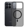 Adecuado para funda de teléfono móvil Xiaomi Redmi K100Promax, Rejilla Corrugada Succión Magnética Redmi K90 Niebla Helada Cubierta Protectora