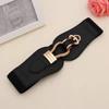 Venda de fábrica Cinto elástico feminino Moda Elástico Cintura larga Selo Novo Vestido casual Cinto largo decorativo