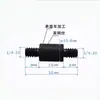 Equipo Fotográfico 20 Tornillos Adaptadores de Rótula de Bola Tornillo Imperial 1/4 Tornillos para Soporte de Rótula Mágica Universal