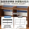 Estantería de escritorio para almacenamiento en casa, escritorio de estudiante, estantería pequeña y simple de varios niveles