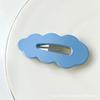 Clip Ondulado Nube Color Caramelo Clip BB Simple Combinable Horquilla Escarchada diy Clip de Flequillo Lateral Accesorios para el Cabello Parte Trasera de la Cabeza