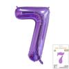 Globos Digitales de Papel de Aluminio Hongxiang de 40 pulgadas Empaquetados Individualmente para Decoración de Escena de Fiesta de Cumpleaños