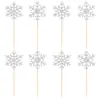 Decoración para Fiesta Navideña de Invierno Suministros Pancarta para Baby Shower Accesorios para Fotos Decoraciones Colgantes de Copos de Nieve Pancarta