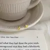 Pendientes de Plata de Ley S925 con Exquisito Diseño de Hoja y Baño de Oro, Pendientes de Moda Coreana para Mujer al por Mayor