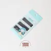 Embalagem Elegante Pequenos Grampos Pretos para Estúdio Fotográfico, Pentes para Penteados de Noiva, Pequenos Grampos para Modelar o Cabelo, Grampos de Aço Que Não Danificam o Cabelo