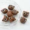 Cabeza de Gato Linda y Adorable de Ojos Grandes Cuentas Sueltas Cuentas de Búho Material Acrílico DIY Pulsera Cadena de Teléfono Cuentas