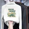 Camiseta de manga larga de forro polar para niño, nuevo estilo otoño e invierno 2026, camiseta interior de cuello redondo para niños con estampado de dibujos animados, camiseta interior para niño