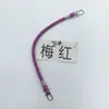 Nuevo cordón de cuero PU de 6 mm, cordón de cuero corto multicolor anticaída para sujetar en la mano, cordón para teléfono móvil