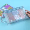 Bolsa para lição de casa do aluno Bolsa de arquivo com classificação por matéria Bolsa de malha transparente A4 Bolsa para informações Bolsa de estudante do ensino fundamental Bolsa organizadora de provas