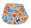 Sombrero de pescador para niños transfronterizo verano nuevo sombrero para el sol sombrero con estampado de dibujos animados sombrero para el sol para bebé venta al por mayor T492