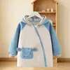Macacão Infantil Outono Inverno Roupa Externa Meninos Meninas Crianças Estiloso Resistente a Manchas Roupas de Proteção Médio Grande Infantil Estilo Longo Pode Ser Usado como Roupa Externa