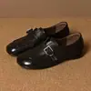 Zapatos planos de cuero suave de moda para mujer, colección 2026, punta redonda, tacón grueso, nuevo estilo de otoño, inspiración británica, versátiles para el trabajo y el uso diario, zapatos pequeños de cuero para mujer
