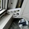 1 Pieza Tope de Puerta Resistente Antideslizante Cuñas para Puerta de Balcón y Ventana Fácil Instalación para Hogar Baño Cocina Bloqueo de Carril