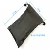 Bolsa de tela impermeable para cargador de móvil, bolsa de almacenamiento para teléfono móvil, bolsa impermeable gris, palo de selfie, bolsa de franela negra con banderines