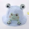 Gorro para Bebé 2023 Primavera y Otoño Sombrero de Pescador Rana para Niños Sombrero de Cubo Delgado Sombrero Lindo con Protección Solar para Niños