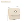 Caja de Almacenamiento de Joyería para Pendientes y Collares de Amazon Transfronteriza, Bolsa Portátil para Anillos, Almacenamiento de Alta Gama, Alto Valor Estético