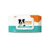 Guantes Desechables para Mascotas Xu Mo, 50 Piezas, Lamibles para Gatos y Perros, Toallitas Húmedas Desechables de Limpieza, Toallitas Húmedas Desodorantes