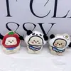 Lindo Peluche de Dibujos Animados Perro Parchai Perro Tomate Muñeco Broche Colgante para Bolsa Ropa Bufanda Decorativo DIY
