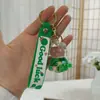 Llavero de Botella de Arena Líquida de Dibujos Animados, Pequeños Regalos para Puestos, Accesorios Acrílicos al por Mayor, Colgante Relleno de Aceite, Rasca Gatos Lindo de Regalo
