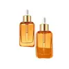 En Stock Botella Gotero Redonda Plana Cuadrada Transparente de 30 ml para Aceites Esenciales, Botella de Vidrio con Fondo Grueso para Serum, Botella Dispensadora Original de Vidrio para Líquidos