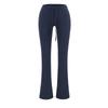Calça de Yoga Feminina Verão Nova Moda Versátil Skinny Cintura Baixa Elástica Aperta no Quadril Flare Casual