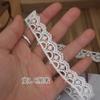 Encaje soluble en agua de poliéster ropa costura accesorios decorativos DIY cuello manga joyería cadena clavicular materiales de producción