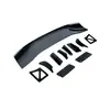 Ala Trasera de Fibra de Carbono Universal Nueva Gt de Gran Venta Transfronteriza Modificación Exterior Sin Perforación Spoiler Trasero Grande