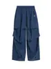 Novedad Primavera y Verano 2025 Pantalones Deportivos Holgados de Moda Ins para Mujer Pantalones Jogger Estilo Europeo y Americano Moda Chica Popular Casual Pantalones Paracaídas Pantalones Cargo