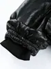 Chaqueta con capucha Nanxia Disguise 90 de plumón de pato blanco para hombre, Abrigo de cuero engrosado cálido impermeable para protección contra el frío invernal